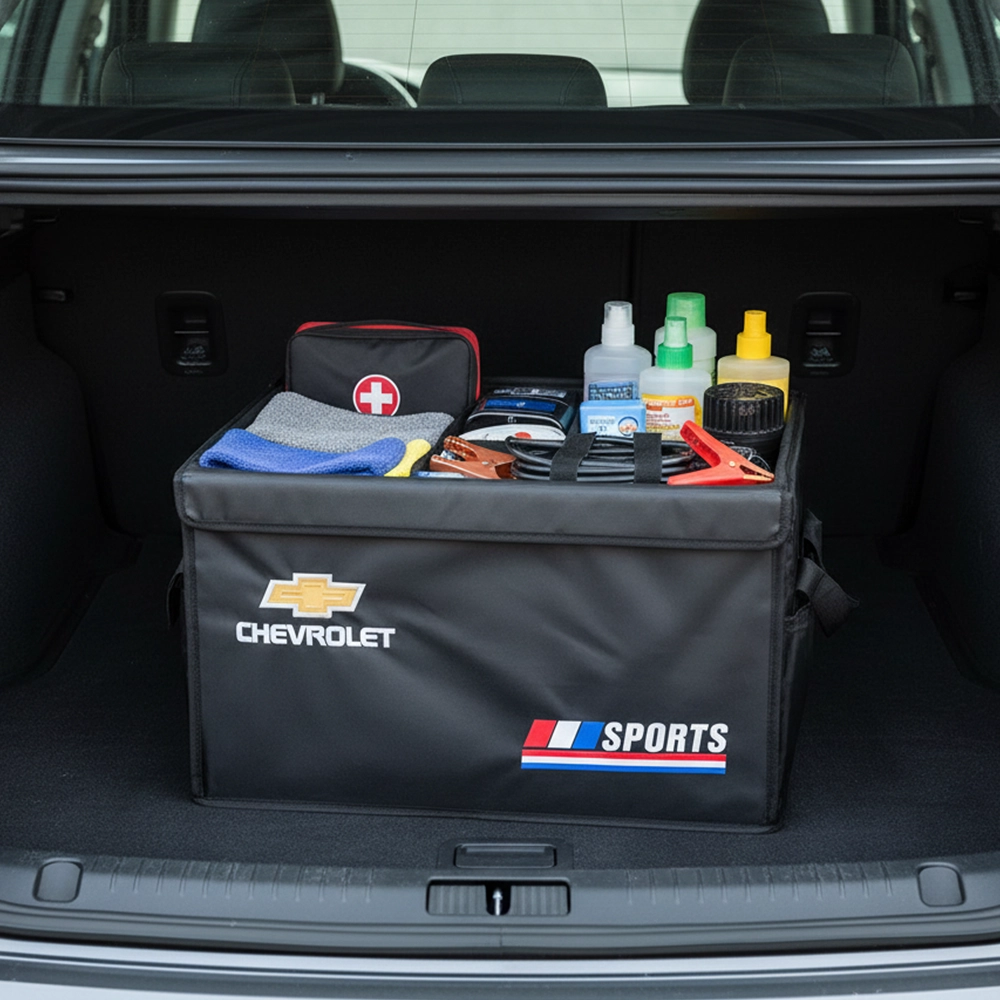 منظم شنطة سيارة بلوجو ماركة Chevrolet