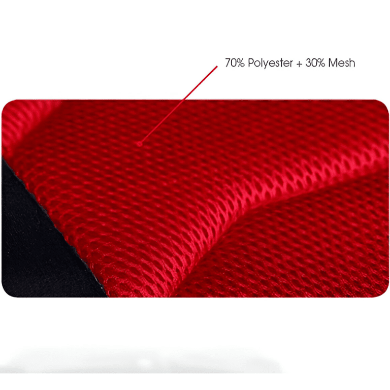 فرش سيارة سباركو ليكرا مناسب لجميع أنواع السيارات لون احمر