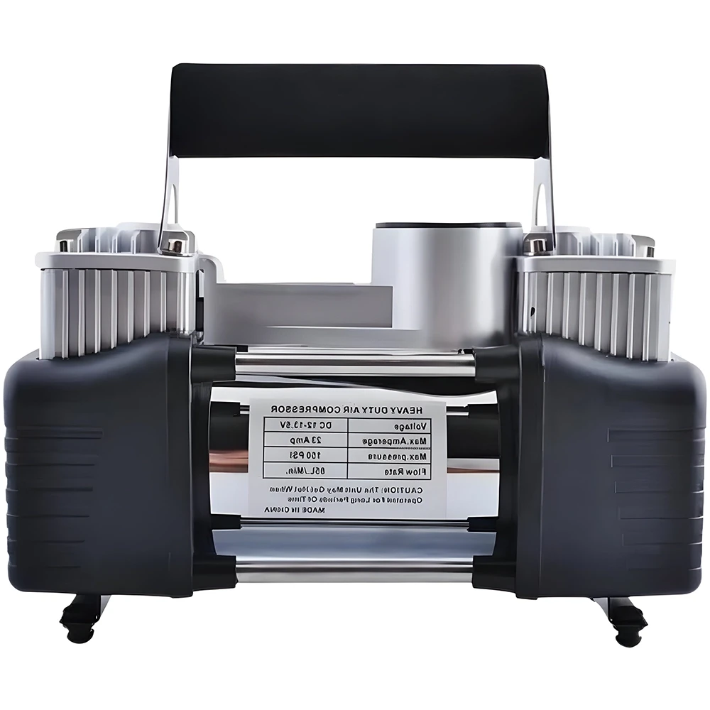 كمبروسر الجمل 2 بستم الأصلى لجميع إطارات السيارات بحجم صغير وسهل الاستخدام