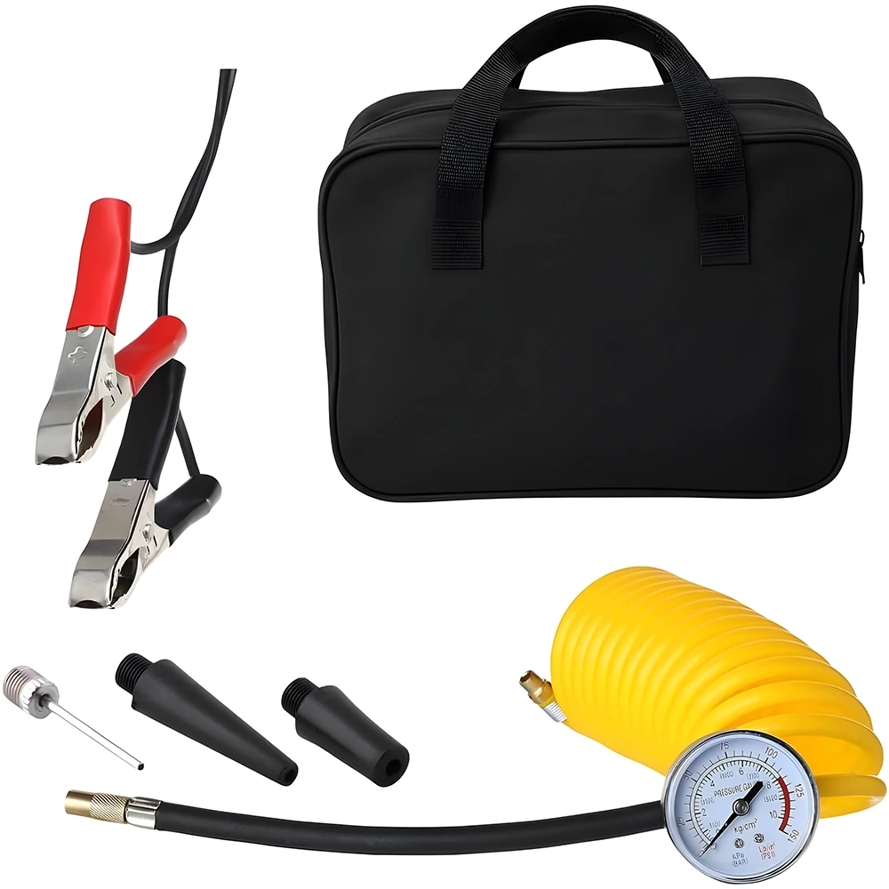 كمبروسر الجمل 2 بستم الأصلى لجميع إطارات السيارات بحجم صغير وسهل الاستخدام