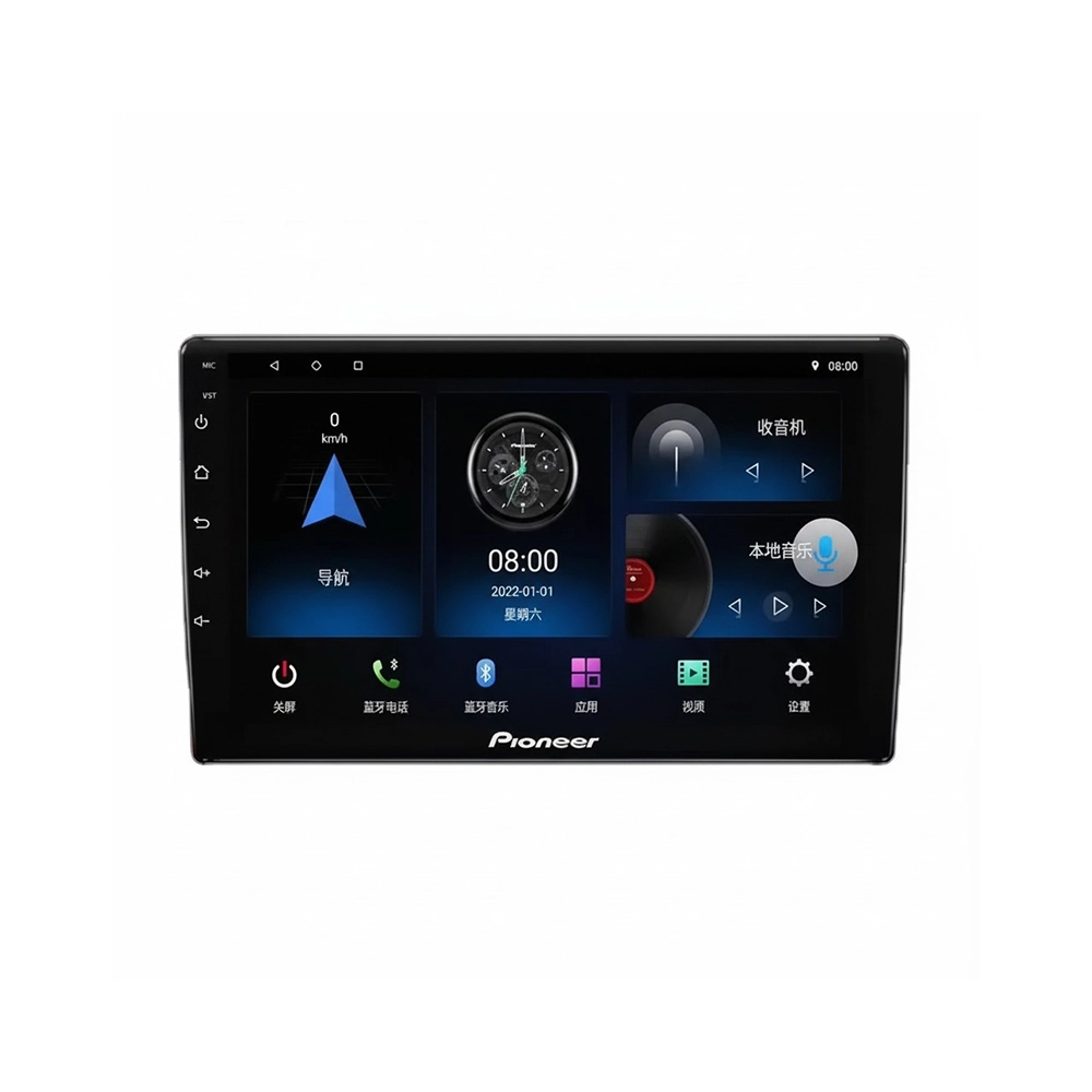 شاشة سيارة 9 بوصة أندرويد 13 الذكية - تدعم Apple CarPlay و Android Auto | شاشة QLED عالية الدقة